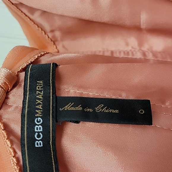 BCBGMaxazaria spaghetti strap dress sz 0 - Picture 5 of 7